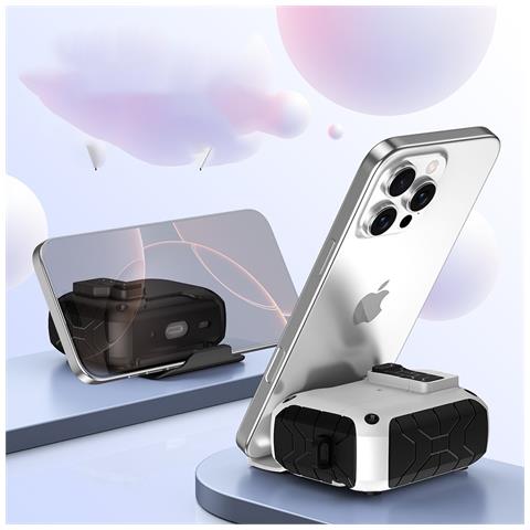 Custodia Protettiva Compatibile Con Airpods 4 - Tpu+pc, Chiusura Magnetica, Supporto Ricarica Wireless, Con Moschettone - Foto 2