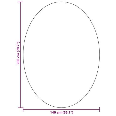 Tappeto HUARTE Beige 140 x 200 cm Poliestere - Foto 8