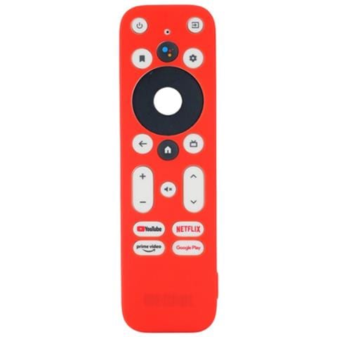 Custodia Protettiva In Silicone Compatibile Con Telecomando Walmart Onn Android Tv 2k Fhdstreaming Red - Foto 1