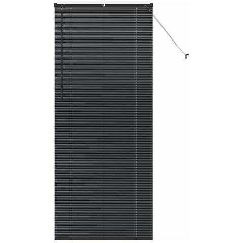 Tenda per Finestra con tende Nero Alluminio - Foto 1