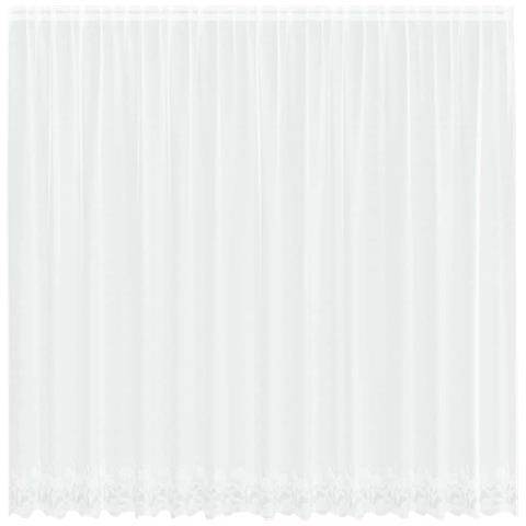 Tende con tende Floreale Bianco 400 x 220 cm Poliestere - Foto 1