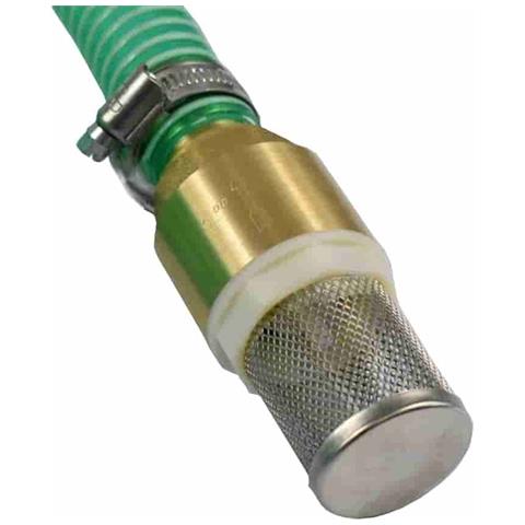 Tubo Aspirazione Acqua 1 Pollice  Tubo Mandata Acqua  Tubo 25mm  Con Filtro  Valvola Ritegno  Nipplo Doppio 1 Pollice  20m - Foto 2