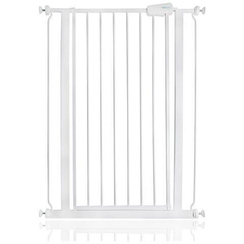 Safetots Cancelletto Di Sicurezza Extra Alto In Metallo Con Chiusura A Pressione, 75cm - 82,6cm, Bianco, 104cm Di Altezza - Foto 1