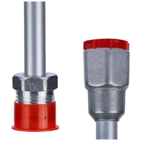 Lancia Per Pistola A Spruzzo 120cm - Set Con 4 Guarnizioni E Protezione Ugello In Acciaio Inox | Filettatura 7/8'' | Alta Pressione 290 Bar - Foto 2