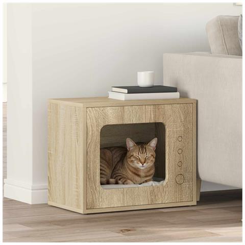 Casa per Gatti Sonoma 51 x 30 x 42,5 cm Legno multistrato - Foto 2