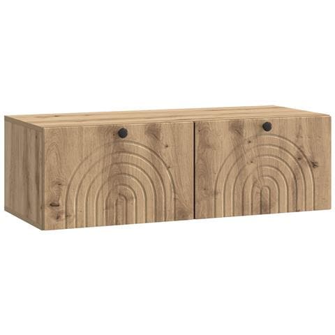 Mobile Porta TV da Muro Rovere Artigianale 99 x 41 x 30 cm - Foto 1