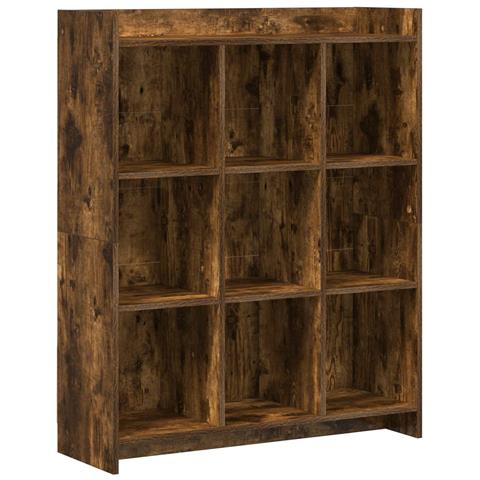 Libreria Rovere Fumo 87,5 x 30 x 111 cm Legno ingegnerizzato - Foto 1