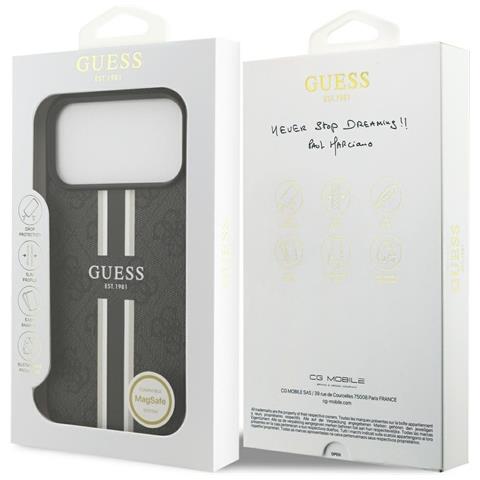 Custodia Nera Guess Per Iphone 17 Pro Max Con Magsafe - Foto 5