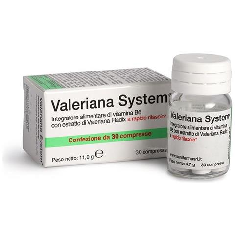 Valeriana System 30 Compresse - Foto 1