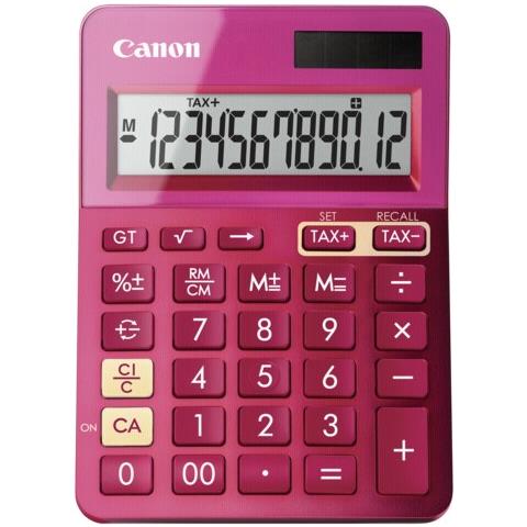 CALCOLATRICE CANON LS-123K Rosa 12 Cifre LCD - Foto 2