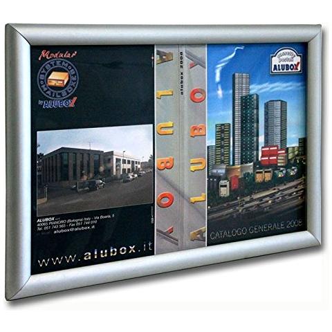 Bacheca Porta Avvisi, Alluminio Anodizzato, Apertura A Scatto Formato A4 - Foto 2