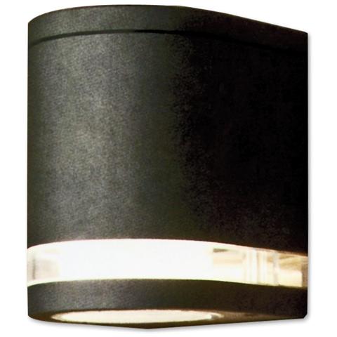 Lampada a Muro in Alluminio e Schermo in Vetro - Foto 2