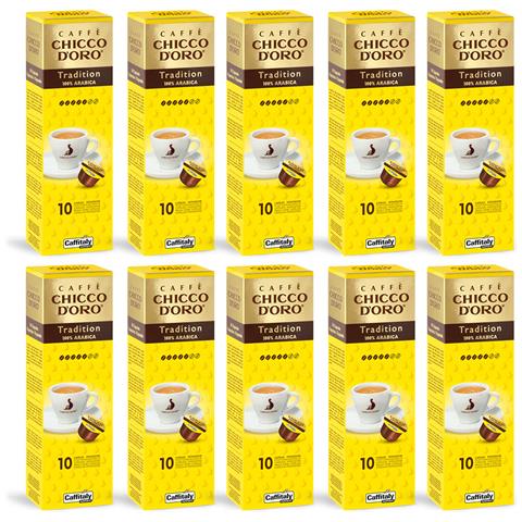100 Capsule Caffitaly System Caffè Tradition 100% Arabica - Foto 3