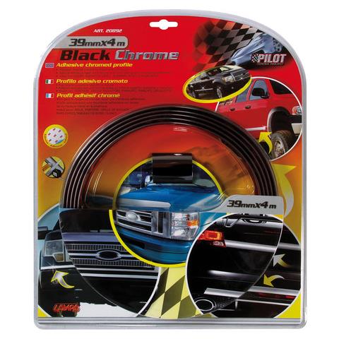 Profilo Cromato-nero 39mmx4m - Foto 2