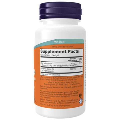 Zinco Glicinato 30 Mg 120 Capsule Molli - Foto 2