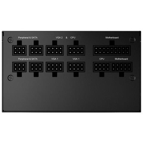 Alimentatore PC MPG A650GF 650 W 80 PLUS Gold ATX Colore Nero - Foto 2