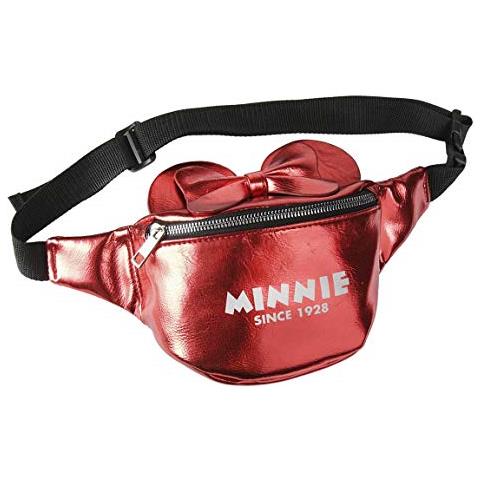 Crafts - Tracolla Borsa A Minnie, Da Donna Colore Rosso, 5 X 11 X 26 Cm (larghezza X Altezza X Profondità).  - Foto 1
