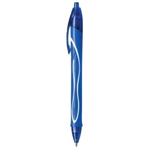Penna Gel A Scatto Gel-ocity Quick Dry M 0,7 Mm Blu 950442 - Foto 1