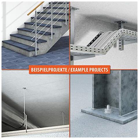 Bullone Ancoraggio S-fix Pro M12x120x24mm, Pz 25, 04.010.224, Blu, M12x120x24 Mm - Foto 3