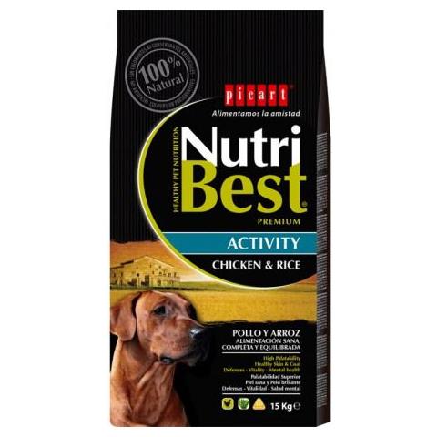 Cibo Secco Nutribest Activite 15 Kg - Foto 1