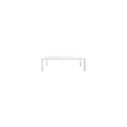 Tavolo Allungabile 160/240x100x75 Cm Houston Bianco Bianco - Foto 6