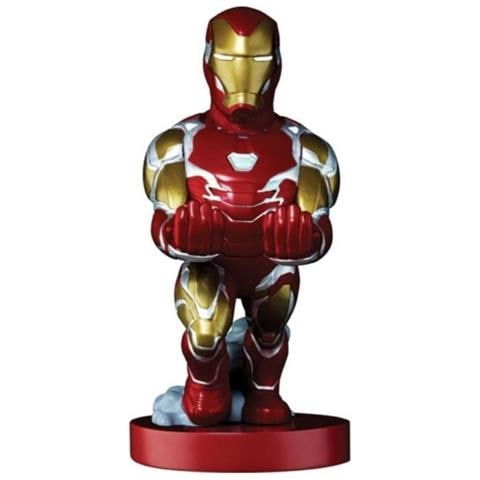 Statuetta Iron Man - Supporto E Caricatore Per Controller E Smartphone - Gioco Squisito - Foto 1