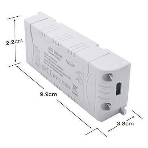 Yayza 1-premium Pack Ip44 12v 1a 12w Di Uscita Costante Di Tensione 5 -100 Del Driver Triac Led Dimmerabili Ac Dc Di Commutazione Di Bassa Tensione Trasformatore Di Alimentazione - Foto 4