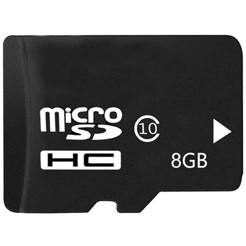 Scheda Di Memoria Micro Sdhc Da 8 Gb Classe 10, Nero - Foto 3