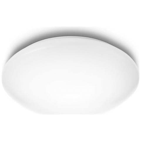 Suede - Lampada Da Soffitto Led Tonda Bianca Piccola 28Cm 12W - Foto 8