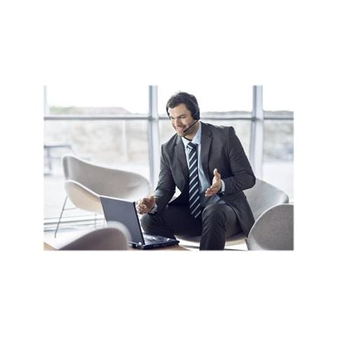 MB Pro 2 UC ML, Call center / Ufficio, Stereofonico, Padiglione auricolare, Nero, Bluetooth, Senza fili - Foto 1