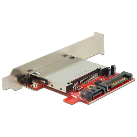91495, CFast, CFast 2.0, SATA, Nero, Rosso, Argento, Scatola - Foto 1
