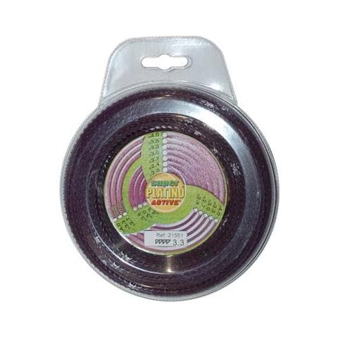 Filo X Decespugliatore Platino Seghettato Active - Foto 1