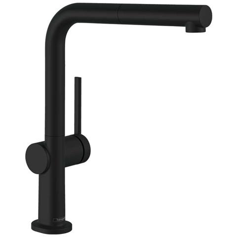 Talis M54 Miscelatore Lavello Cucina Monocomando 270 + Bocca Estraibile A 1 Getto Nero Opaco | 72808670 - Foto 1