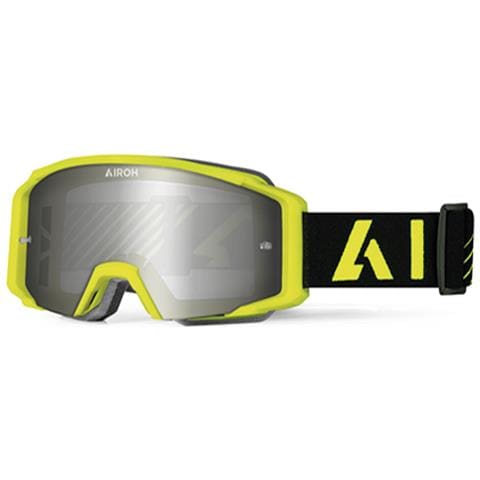 Mascherina Moto Xr1 Yellow Matt | Silver Mirrored Lens - Foto 1