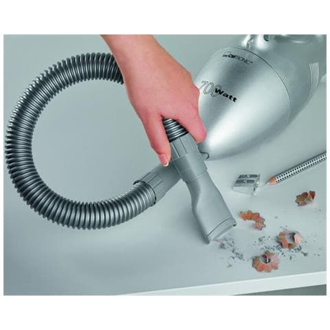 Aspirapolvere Portatile HS 2631 Senza Filo Capacità 0,8 L Potenza 700 W Sacchetto per la polvere Colore Grigio - Foto 2