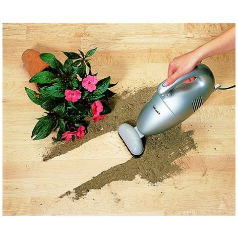 Aspirapolvere Portatile HS 2631 Senza Filo Capacità 0,8 L Potenza 700 W Sacchetto per la polvere Colore Grigio - Foto 5