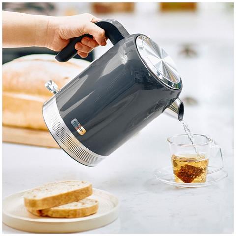 Bollitore Grigio Acciaio Inossidabile Plastica 1,7 L - Foto 4