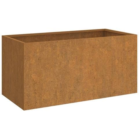 Fioriera 62x30x29 Cm Acciaio Corten - Foto 1