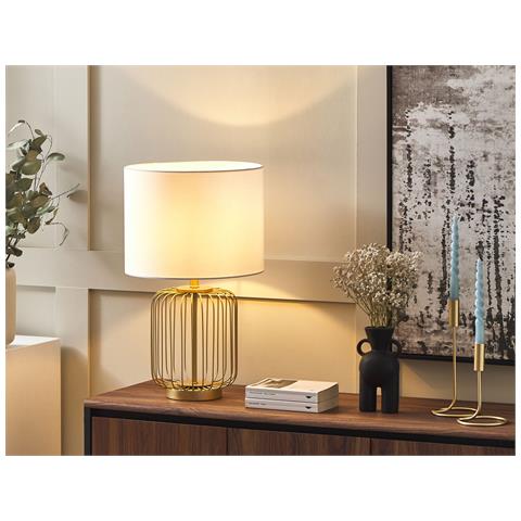 Lampada Da Tavolo Thouet Metallo Oro - Foto 1