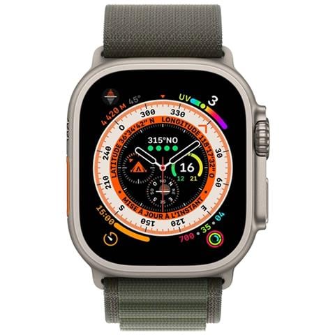 Cinturino Per Apple Watch Ultra 49mm In Tessuto, Kaki - Foto 7