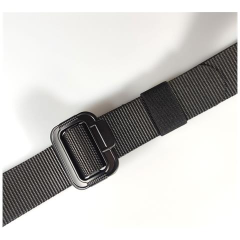 Cintura Da Esterno Cintura In Nylon Senza Fori Per Uomo Black M - Foto 1