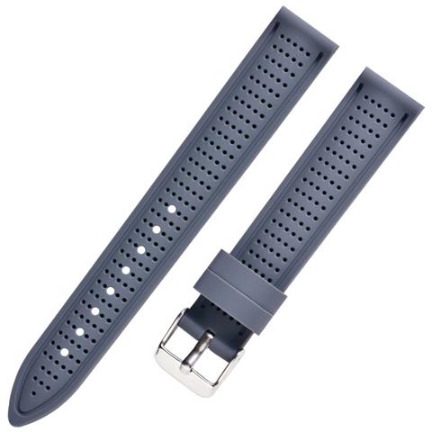 Cinturino In Silicone Per Huawei Gt3/2 Honor Watch 4 Grey M - Foto 1