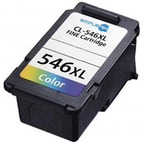 Cartuccia Multicolore Colore Compatibile Con Canon Cl-546xl 8288b001 Mg2450 Mg2550 Ip2850 Mg2950 - Foto 4