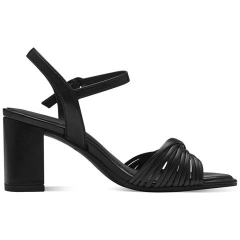 Black Elegant Open Sandals Sandali Sintetico E Tessile Scarpe Donna Nero Eu 37, 1-28324-42 001 - Foto 3