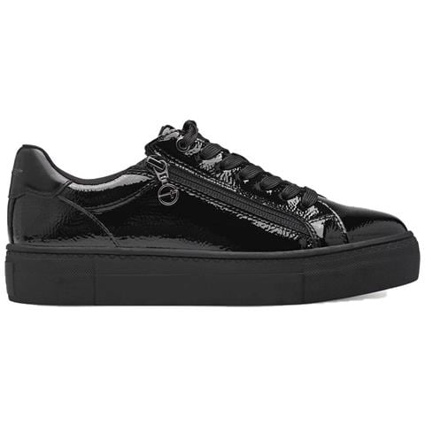 Sneaker Low Black Patent Sneakers Sintetico E Tessile Scarpe Donna Nero Eu 38, 1-23313-41 018 - Foto 2