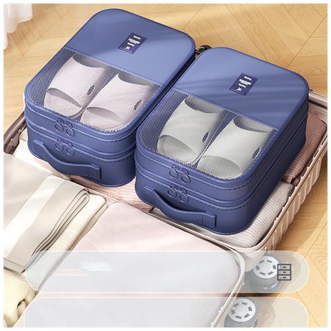 Borsa Per Scarpe Blu Navy Extra Large  Xl - Foto 6