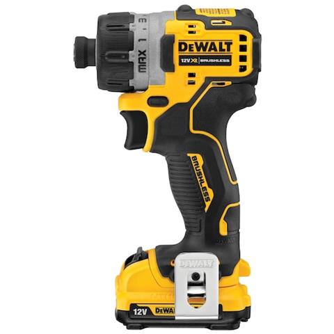 DCF601D2 cacciavite elettrico e avvitatore a impulso 1100 Giri /min Nero, Giallo - Foto 1