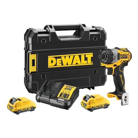 DCF601D2 cacciavite elettrico e avvitatore a impulso 1100 Giri /min Nero, Giallo - Foto 8