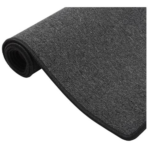 Lusso Casadino -  Tappeto Corsia Antracite 80x250 Cm - Foto 1