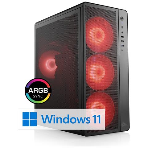 Pc Gaming M12060h / Amd Ryzen 5 8400f Amd Ryzen 5 8400f 6x 4200 Mhz / Geforce Rtx 5060 Ti / 16 Gb Ddr5 Ram / M.2 Ssd 1 Tb / Windows Home - Foto 1